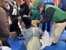 トイレ組み立て写真
