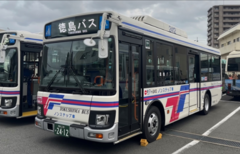徳島バス車両の写真