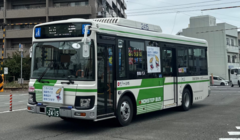 徳島市委託路線の車両写真