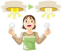 電気のイラスト